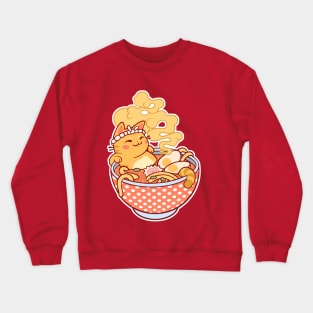 Ramen Cat Crewneck Sweatshirt